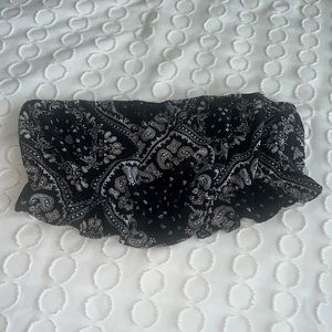 Bandana print bandeau
